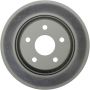 CENTRIC PARTS 320.58018C Centric GCX HC Rotor with High Carbon Content and Partial Coating