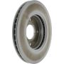 CENTRIC PARTS 320.61061C Centric GCX HC Rotor with High Carbon Content and Partial Coating