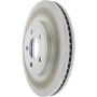 CENTRIC PARTS 320.61072 Centric GCX Rotor with Partial Coating