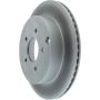 CENTRIC PARTS 320.61091 Centric GCX Rotor with Partial Coating