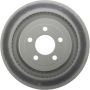CENTRIC PARTS 320.61109C Centric GCX HC Rotor with High Carbon Content and Partial Coating