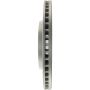 CENTRIC PARTS 320.61109C Centric GCX HC Rotor with High Carbon Content and Partial Coating