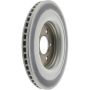 CENTRIC PARTS 320.61109H Centric GCX Rotor with Full Coating and High Carbon Content