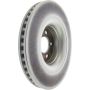 CENTRIC PARTS 320.61114C Centric GCX HC Rotor with High Carbon Content and Partial Coating