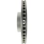 CENTRIC PARTS 320.61114C Centric GCX HC Rotor with High Carbon Content and Partial Coating