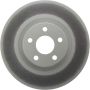 CENTRIC PARTS 320.61118C Centric GCX HC Rotor with High Carbon Content and Partial Coating