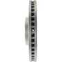 CENTRIC PARTS 320.61118C Centric GCX HC Rotor with High Carbon Content and Partial Coating