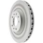 CENTRIC PARTS 320.62084C Centric GCX HC Rotor with High Carbon Content and Partial Coating