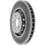 CENTRIC PARTS 320.62128 Centric GCX Rotor with Partial Coating