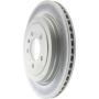 CENTRIC PARTS 320.62135C Centric GCX HC Rotor with High Carbon Content and Partial Coating