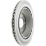 CENTRIC PARTS 320.62135C Centric GCX HC Rotor with High Carbon Content and Partial Coating