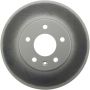 CENTRIC PARTS 320.62136C Centric GCX HC Rotor with High Carbon Content and Partial Coating