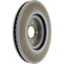 CENTRIC PARTS 320.62140 Centric GCX Rotor with Partial Coating