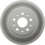 CENTRIC PARTS 320.62154C Centric GCX HC Rotor with High Carbon Content and Partial Coating