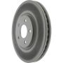 CENTRIC PARTS 320.63053C Centric GCX HC Rotor with High Carbon Content and Partial Coating