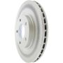 CENTRIC PARTS 320.63067 Centric GCX Rotor with Partial Coating