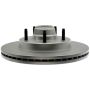 CENTRIC PARTS 320.65055F Centric GCX Rotor with Full Coating
