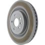 CENTRIC PARTS 320.65154 Centric GCX Rotor with Partial Coating