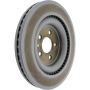 CENTRIC PARTS 320.65154 Centric GCX Rotor with Partial Coating