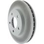 CENTRIC PARTS 320.66046 Centric GCX Rotor with Partial Coating