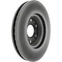 CENTRIC PARTS 320.66076F Centric GCX Rotor with Full Coating