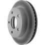CENTRIC PARTS 320.67048 Centric GCX Rotor with Partial Coating