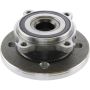 CENTRIC PARTS 400.34001E C-Tek Standard Hub and Bearing Assembly; With ABS