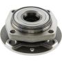 CENTRIC PARTS 400.38001E C-Tek Standard Hub and Bearing Assembly without ABS