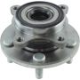 CENTRIC PARTS 400.40002E C-Tek Standard Hub and Bearing Assembly; With ABS