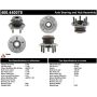 CENTRIC PARTS 400.44007E C-Tek Standard Hub and Bearing Assembly without ABS