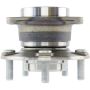 CENTRIC PARTS 400.45002E C-Tek Standard Hub and Bearing Assembly without ABS