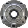 CENTRIC PARTS 400.46001E C-Tek Standard Hub and Bearing Assembly without ABS