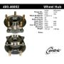 CENTRIC PARTS 400.46002 Centric Premium Hub and Bearing Assembly without ABS