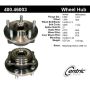 CENTRIC PARTS 400.46003 Centric Premium Hub and Bearing Assembly without ABS