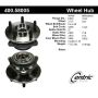 CENTRIC PARTS 400.58005 Centric Premium Hub and Bearing Assembly without ABS