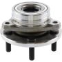 CENTRIC PARTS 400.61002E C-Tek Standard Hub and Bearing Assembly without ABS