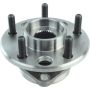 CENTRIC PARTS 400.62002E C-Tek Standard Hub and Bearing Assembly without ABS