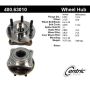 CENTRIC PARTS 400.63010 Centric Premium Hub and Bearing Assembly without ABS