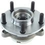 CENTRIC PARTS 401.42001E C-Tek Standard Hub and Bearing Assembly; With ABS Tone Ring / Encoder