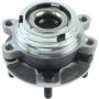 CENTRIC PARTS 401.42001E C-Tek Standard Hub and Bearing Assembly; With ABS Tone Ring / Encoder