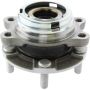 CENTRIC PARTS 401.42002E C-Tek Standard Hub and Bearing Assembly; With ABS Tone Ring / Encoder