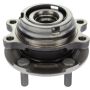 CENTRIC PARTS 401.42006 Centric Premium Hub and Bearing Assembly; With ABS Tone Ring / Encoder