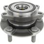 CENTRIC PARTS 401.42012 Centric Premium Hub and Bearing Assembly; With ABS Tone Ring / Encoder