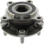 CENTRIC PARTS 401.44001E C-Tek Standard Hub and Bearing Assembly; With ABS Tone Ring / Encoder