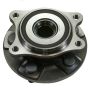 CENTRIC PARTS 401.44004 Centric Premium Hub and Bearing Assembly; With ABS Tone Ring / Encoder