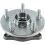 CENTRIC PARTS 401.44004E C-Tek Standard Hub and Bearing Assembly; With ABS Tone Ring / Encoder