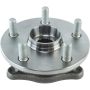 CENTRIC PARTS 401.44004E C-Tek Standard Hub and Bearing Assembly; With ABS Tone Ring / Encoder