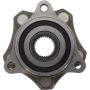 CENTRIC PARTS 401.48000 Centric Premium Hub and Bearing Assembly; With ABS Tone Ring / Encoder