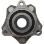 CENTRIC PARTS 401.48000 Centric Premium Hub and Bearing Assembly; With ABS Tone Ring / Encoder