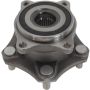 CENTRIC PARTS 401.48001 Centric Premium Hub and Bearing Assembly; With ABS Tone Ring / Encoder
